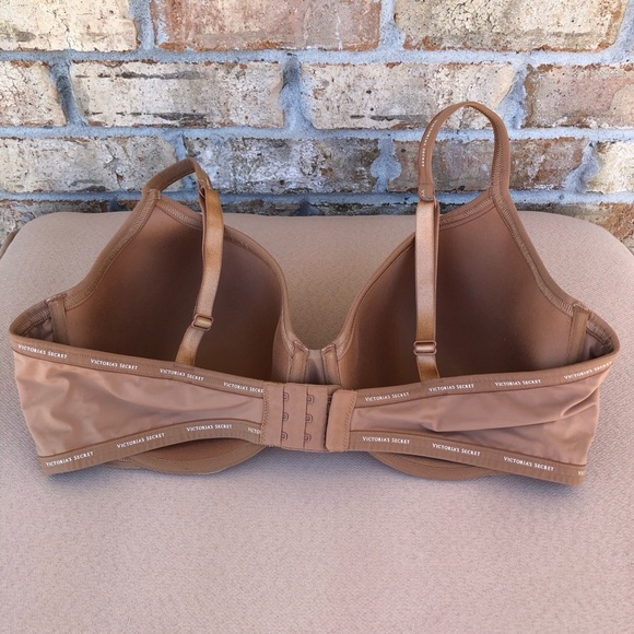 Victoria’s Secret T-Shirt Lightly Lined Full Coverage Tan Bra 40DD - Picture 6 of 16